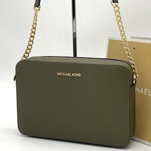 Michael Kors EW Medium Crossbody Bag Olive